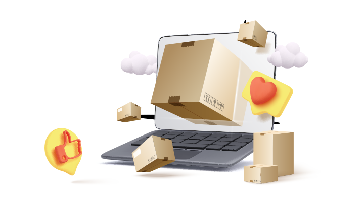 Business Man with Laptop